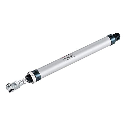 uxcell Pneumatic Air Cylinder 16mm Bore 125mm Stroke with Y Connector and Quick Fittings, MAL 16x125, for Automatic Equipment - size: 16mmx125mm