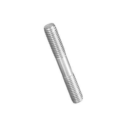 METALLIXITY Double End Threaded Stud Screw(M8x55) SS304 Silver - size: M8 x 55mm