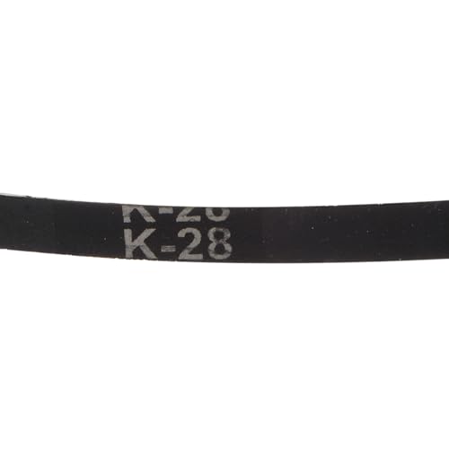uxcell 2pcs K28 Rubber V Belt K Section V-Belt 28" Lo x 0.315" W x 0.236" T - size: K28