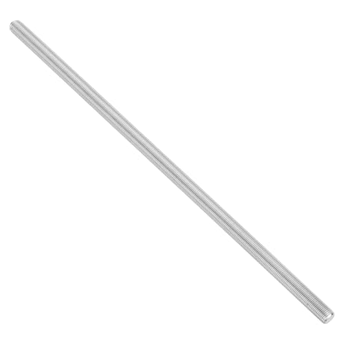 PATIKIL 1/4"-20 UNC 304 Stainless Steel Fully Threaded Rod, 15.7" Length Long Threaded Screw Right Hand Threads All Threaded Rod Studs for Anchoring Bolt, Clamps, Hangers and U-Bolts - size: #1/4"-20 UNC x 15.7"