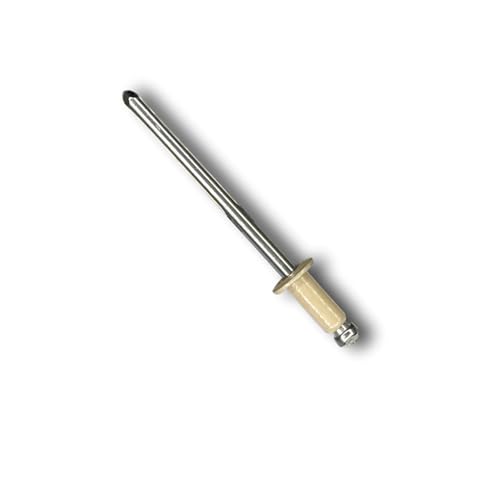 Eagle 1 Blind Pop Rivets (250 count) #43 Stainless Steel and #44 Aluminum Rivets, Multiple Colors, Free 1/8" Drill Bit wih Order, Quantity Discounts Available (#43 Stainless Steel, Sahara Tan) - color: Sahara Tan, size: #43 Stainless Steel