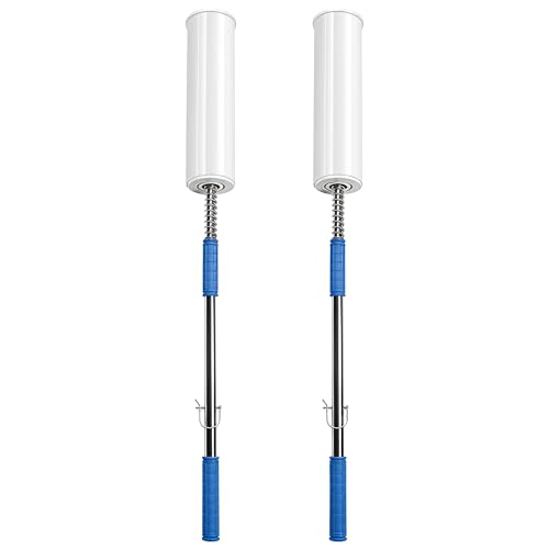 Heavy Duty 48" Stretch Film Dispenser Pole Holder for Pallet Wrapping-2PCS