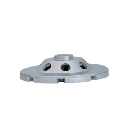 Double Row Diamond Grinding Cup Wheel 4-1/2", 5/8"-11 Arbor