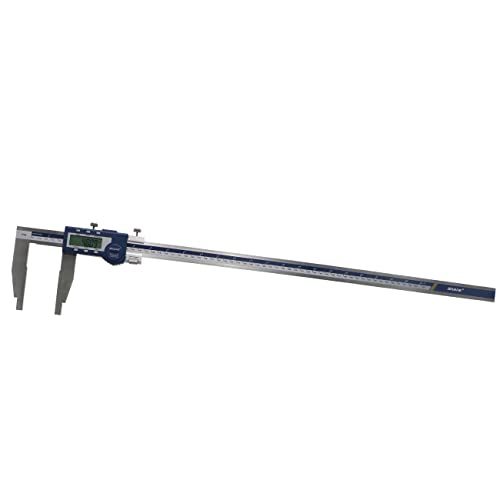 SHAHE Electronic Digital Caliper with 0-24"/600mm,0.0005"/(0.01mm) Resolution,+/-0.002" (0.05mm) Accuracy,Inch/Metric, Stainless Steel Jaws