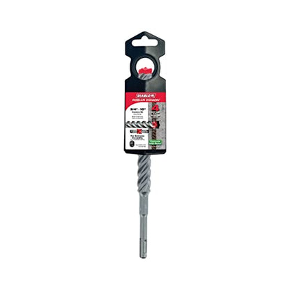 Diablo Rebar Demon Hammer Drill Bit - 3/4" Dia, 8" Working Length - size: 10" Length x 3/4" Dia
