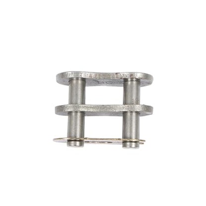 80 Roller Chain Heavy Duty 10FT Chain Comes with Connector 1 Additional Connector Carbon Steel