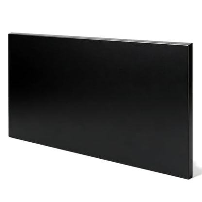 High-Density Polyethylene (HDPE) Plastic Sheet, 1/2" X 24'' X 48'' Black, Versatile Board for Machining, Home Improvements, and DIY Engineering Projects - color: Black, size: 1/2" X 24" X 48"