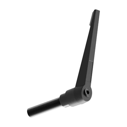 2PCS Clamping Lever Handles, M8 x 60mm Male Thread, Adjustable Quick Release Locking Rotating Screw Bolt Stud Knobs Apply for Lathe Machinery, Black - size: M8 x 60mm