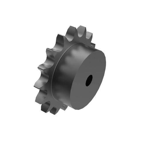 50BS13 Roller Chain Sprocket, Finished with Keyway, Type B Hub #50 Chain 1" bore Size 13-Teeth - size: 1" Bore