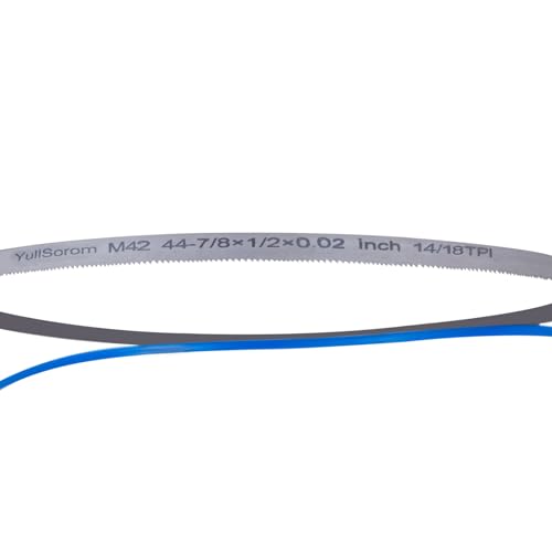 44-7/8-inch Bandsaw Blades 14-18 TPI, Replacement for DW3983 DCS374B, Milwa 48-39-0521 Portable Band Saw Blades, 5-Pack - size: 44-7/8" x 1/2" x .020" 14-18TPI 5PCS