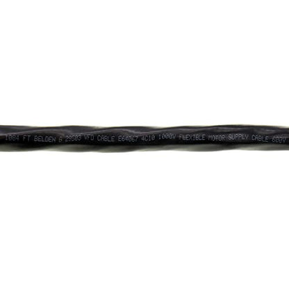 Belden 29503 High-Flex Motor Supply VFD Cable, 10AWG 3C, Shielded, 1000V, Sold Per-Foot