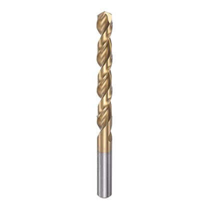 HARFINGTON Twist Drill Bit 10.1mm Titanium Coated HSS-E M42 HSS 8% Cobalt - size: 10.1mm