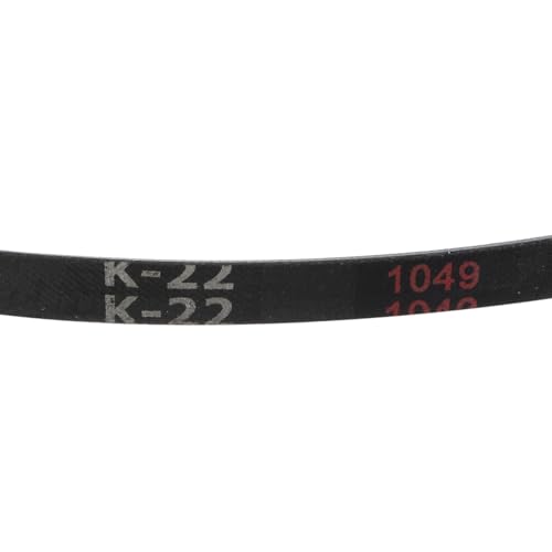 uxcell 2pcs K22 Rubber V Belt, K Section V-Belt 22" Outside Circumference x 0.315" Width x 0.236" Thick, Industrial Power Transmission Belt - size: K22