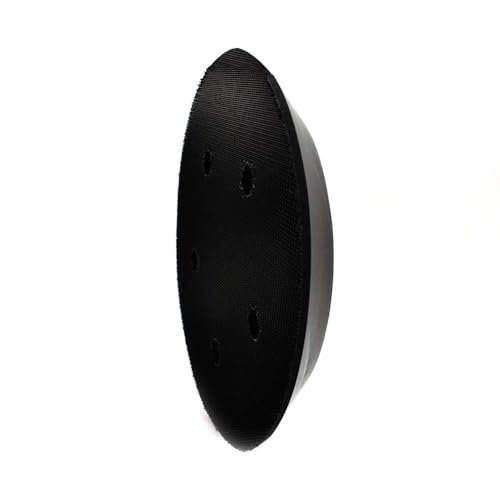Superior Pads & Abrasives RSP33 5" Diameter - 5/16"-24 UNF Threaded Shaft Hook & Loop Sander Pad with 5 Vacuum Holes Replaces OEM# #15000 Compatible with Porter Cable 7344 7335 97355 Sanders