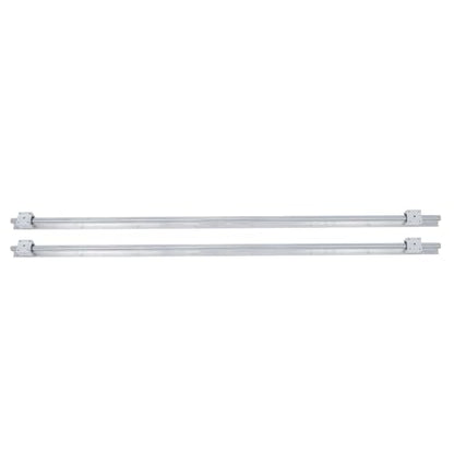 Waltyotur 2 PCS SBR20-1500mm Linear Guideway Rail 4 SBR20UU