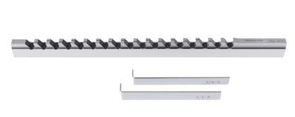 Accusize 3/8 in Style D HSS Keyway Broach, 5000-0026 - size: 3/8 in -D