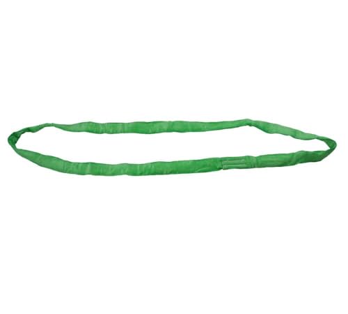 Mytee Products Round Sling 6' Green 5300# Vertical 4200# Choker 10600# Basket (2 Pack) - color: Green - Vertical Capacity: 5,300 lbs., size: 6 Feet, style: 2 - Pack