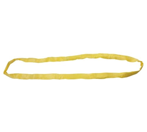 Round Sling 6' Yellow 8400# Vertical 6700# Choker 16800# Basket (2 Pack) - color: Yellow - Vertical Capacity: 8,400 lbs., size: 6 Feet, style: 2 - Pack