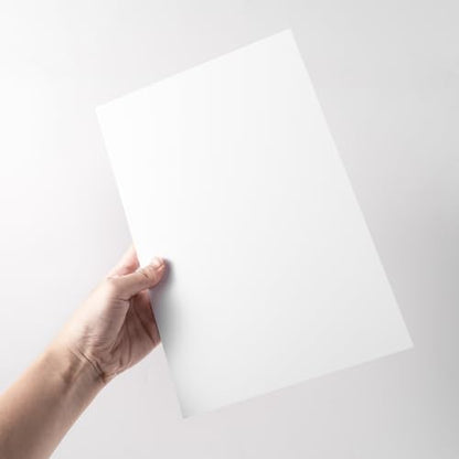 White Plastic Sheet Rigid PVC 1/8" Thick, 8x12, Pack of 3 by Mujoiny Panel Board for Signage Display Industrial DIY Crafts