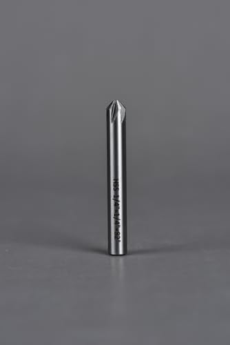 Countersink Drill Bits Set JESTUOUS 82 Degree 6 Flute 5 Pieces