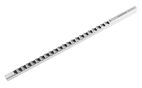 Accusize Industrial Tools - 1/4'' to C, Hss Keyway Broach, Fractional, Imperial, 5000-0018 - size: 1/4 in -C