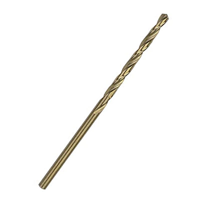 3/32 Inch Cobalt Drill Bit Set 5pcs for Metal, Steel, Hard Metal, Cast Iron (3/32 x 2-1/4") - size: 3/32 in (5-Piece Set)