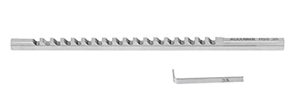 Accusize 3 mm Style A HSS Keyway Broach, 5001-0004 - size: 3mm-A