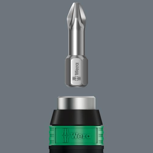 Wera Kraftform Torque Screwdriver Set, 0.3-3.0 Nm, Rapidaptor, 26 Pc