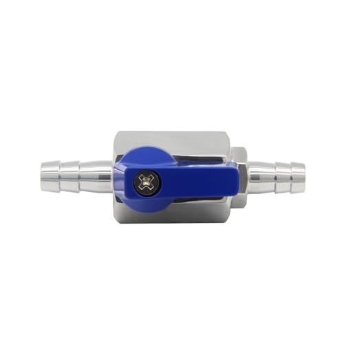 2PCS Stainless Steel 5/8" Mini Ball Valve Shut Off Valve 5/8" Hose Barb - size: 5/8" Hose Barb