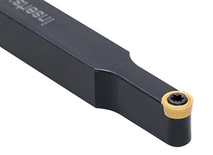 Accusize Industrial Tools 3/8 x 3-1/2 in SRDCN06-2J Indexable Toolholder for RCMT220 Inserts, 2376-0006 - size: 3/8 x 3-1/2 inch
