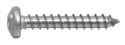 #6 x 1-1/2" Pan Head Sheet Metal Screws, Full Thread, Square Drive, Stainless Steel 18-8, Bright Finish, Self-Tapping, Quantity 100 Pieces By Fastenere - size: #6 x 1-1/2"(100 PACK)