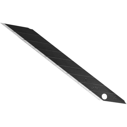 NT Cutter 9mm Snap-Off Extra-Sharp Precision Blades, 30 Degree, Black, 10-Blade/Pack, 1 Pack (BA15P) - size: 30 degree, style: Black, Extra Sharp 10-pack