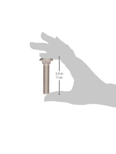 Hillman 832662 Stainless Steel Carriage Bolt, 1/2 x 2-1/2-Inch, 25-Pack - size: 25 Pack, style: 1/2 x 2-1/2"