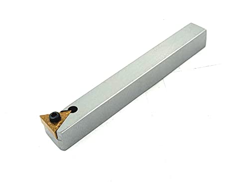 Tool Steel Indexable Tool Bit 1/2" Shank for Fly Cutter for Milling II Replaceable TNMG16 Carbide Insert II Metalworking, Facing, Turning Tool - size: 1/2" × 1/2" × 4" (TNMG 16) L