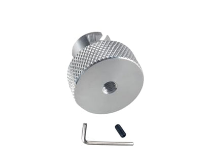 DEWHEL Aluminum Knob Bottle Jack Valve Release Screw on Compatible with Harbor Freight Hydraulic Press 3/8”Dia Valve Release Screws