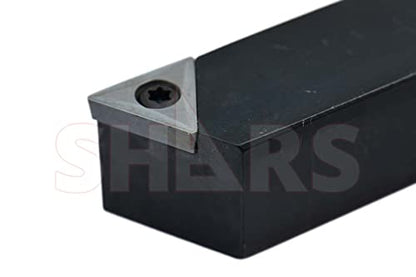 Shars (5 Pcs) 1" Indexable Carbide TCMT Insert Turning Tool Set 404-1044 L] - size: 1" 404-1044