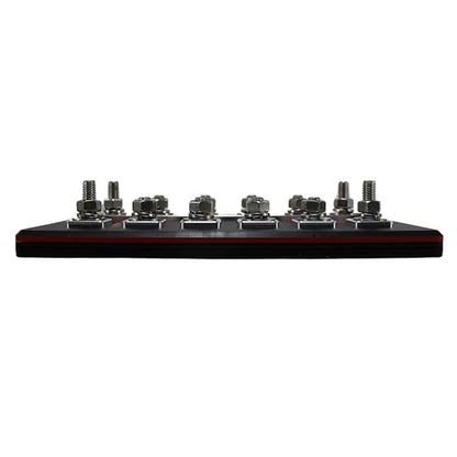 6 Spot Heavy Duty ANL Fuse Distribution Block w/Acrylic B2 Audio Cover (6 Spot) - size: 6 Spot