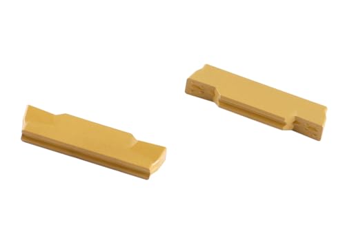 Accusize Industrial Tools Mgmn300 Tin Coated Carbide Inserts, 10 Pcs/Box, 2403-4026x10 - size: MGMN300