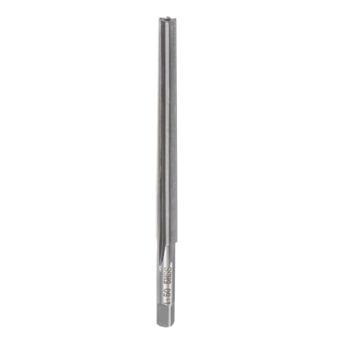 HARFINGTON Tapered Hand Reamers 1:50 5mm Small Dia 6.2mm Big Dia Straight Flute High Speed Steel (HSS) Slope Pin Reamer for CNC Metal Workshop Tools - size: 5mm - 6.2mm