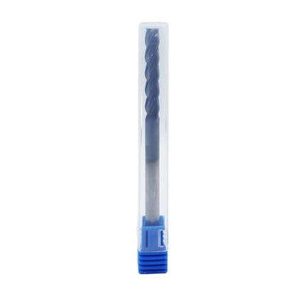1/4in Solid Carbide Long End Mill, 4 Flute, 30 Degree Helix - size: 1/4in