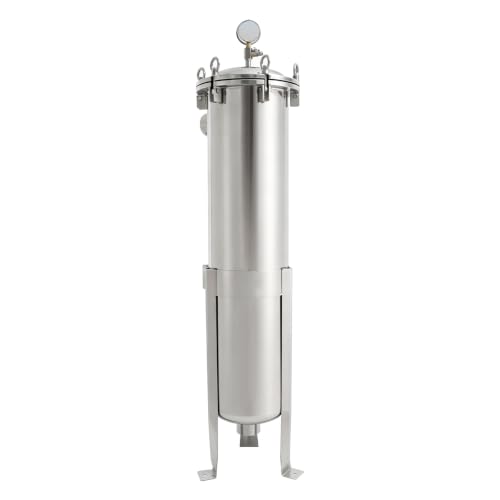 Bag Filter Housing, 2" NPT Heavy Duty Water High Flow Bag Filter - size: 4.95 SQ FT