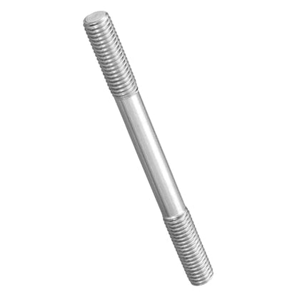 METALLIXITY Double End Threaded Stud Screw(M10x110) SS304 Silver - size: M10 x 110mm