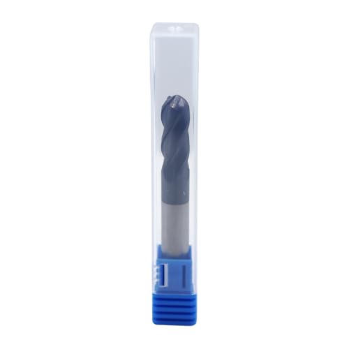 5/16in Ball Nose Solid Carbide End Mill, 30 Degree Helix, 4 Flute - size: 5/16in