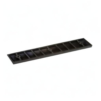 Guardian Parking Stop, 4 Foot Long Flexible Rubber Curb, Highly Visible Accessory with Mounting Holes for Job Sites and Garages, Black/Yellow - size: 4 Foot