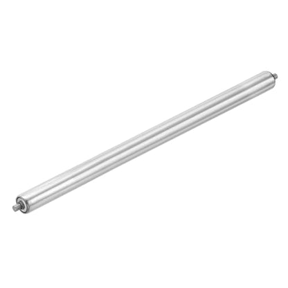 MECCANIXITY Stainless Steel Conveyor Roller 1.5" Diameter 24" Length Gravity Transmission Replacement Part Galvanized End (Silver) - size: 1.5"x24"