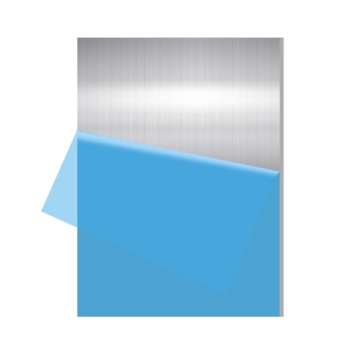 1PCS 6061 Aluminum Sheet Metal 1/4" x 10" x 16", Aluminum Plates Covered with Protective Film, Heat Treatable Aluminum Flat Bar for DIY Craft, Industry - size: 1/4", style: 10" × 16", 1Pcs