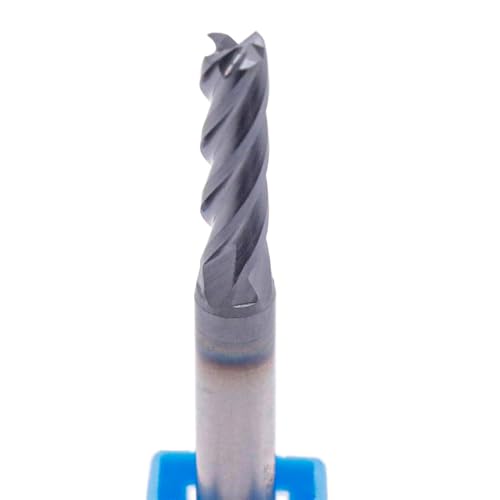 BestParts 5Pcs 5/32" 4 Flute Solid Carbide Square End Mill, AlTiN Coated - size: 5/32 in