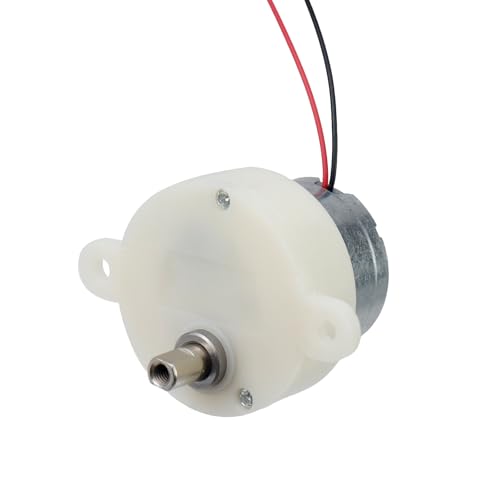 Antrader 3Pcs DC 6V 5RPM High Torque Micro Gear Reduction Motor Gearbox - style: 6V 5rpm