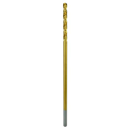 Greycore Tools 3/8 Inch x 12 Inch Cobalt Aircraft Extension Bit – M35 Cobalt Drill Bit, Industrial Titanium Coating – Drill Bits for Steel, Hard Metal, Cast Iron, Wood, Plastic (3/8" x 12") - size: 3/8" x 12", style: 12" Length