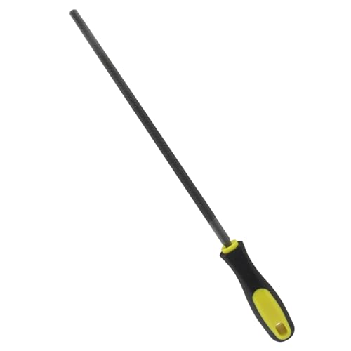 10 Inch Round File, Carbon Steel Rat Tail Metal File Tool - size: 10 inch